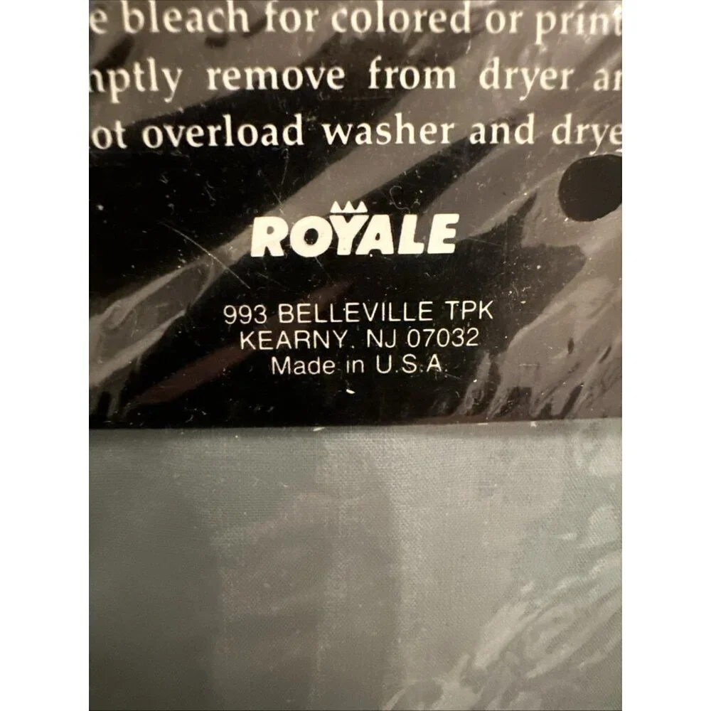 Vintage Royale Percale NO-IRON Cotton Blend 3 PCS Twin Sheet Set NEW